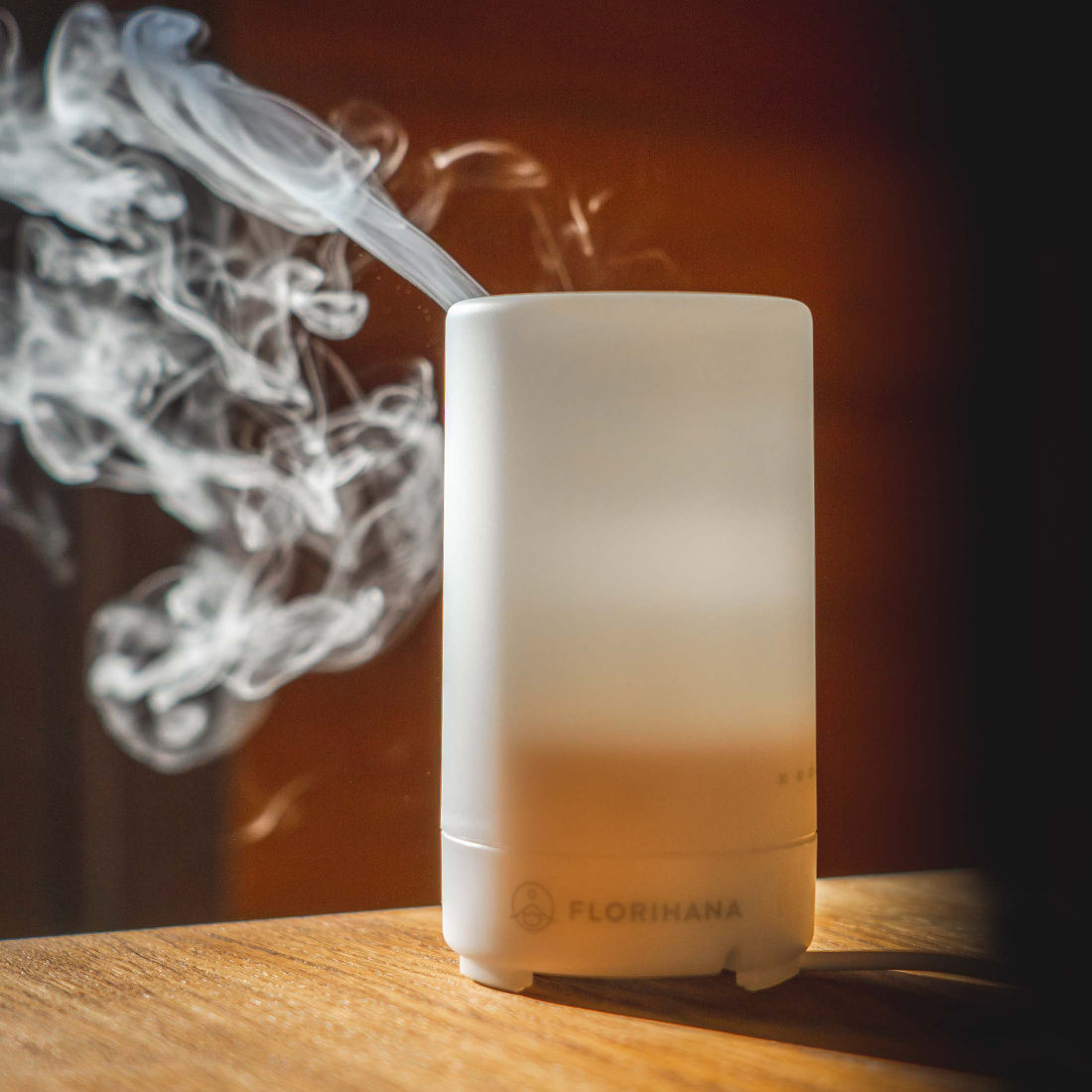 Florihana 50ml Ultrasonic Aromatherapy Essential Oil Diffuser