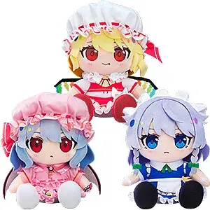 Touhou Lost Word - Chocopuni Plushie - Remilia Scarlet / Sakuya Izayoi / Flandre