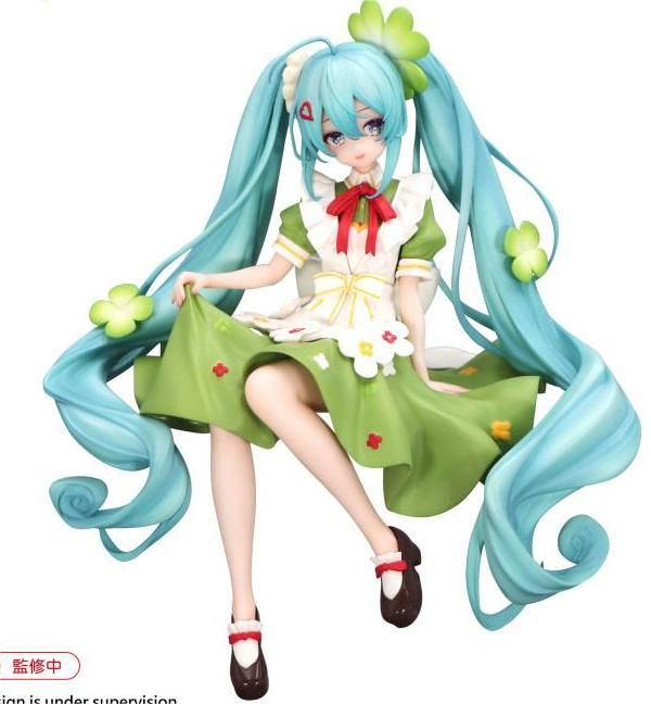Vocaloid - Hatsune Miku Flower Fairy Clover Ver. Noodle Stopper Figure