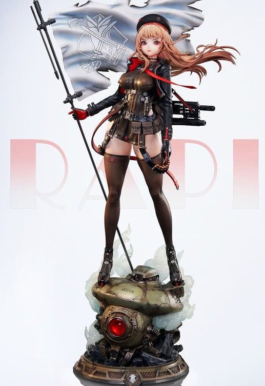 Goddess of Victory: Nikke - Rapi with Flag