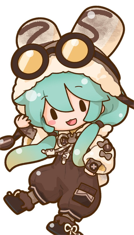 Fuwapuchi Plush - Hatsune Miku Marshmallow Hot Cocoa Ver.