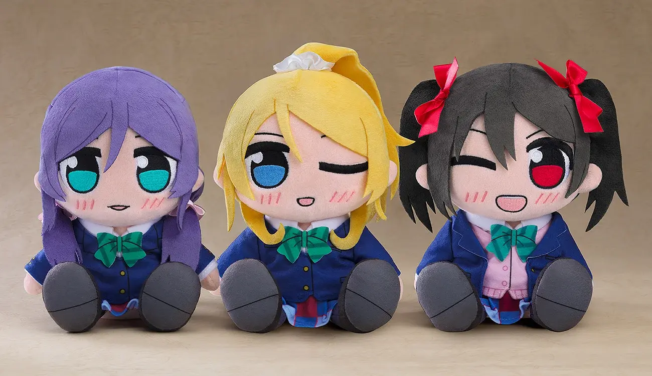 Love Live - Kuripan Plushie - Eli Ayase / Nozomi Tojo / Nico Yazawa