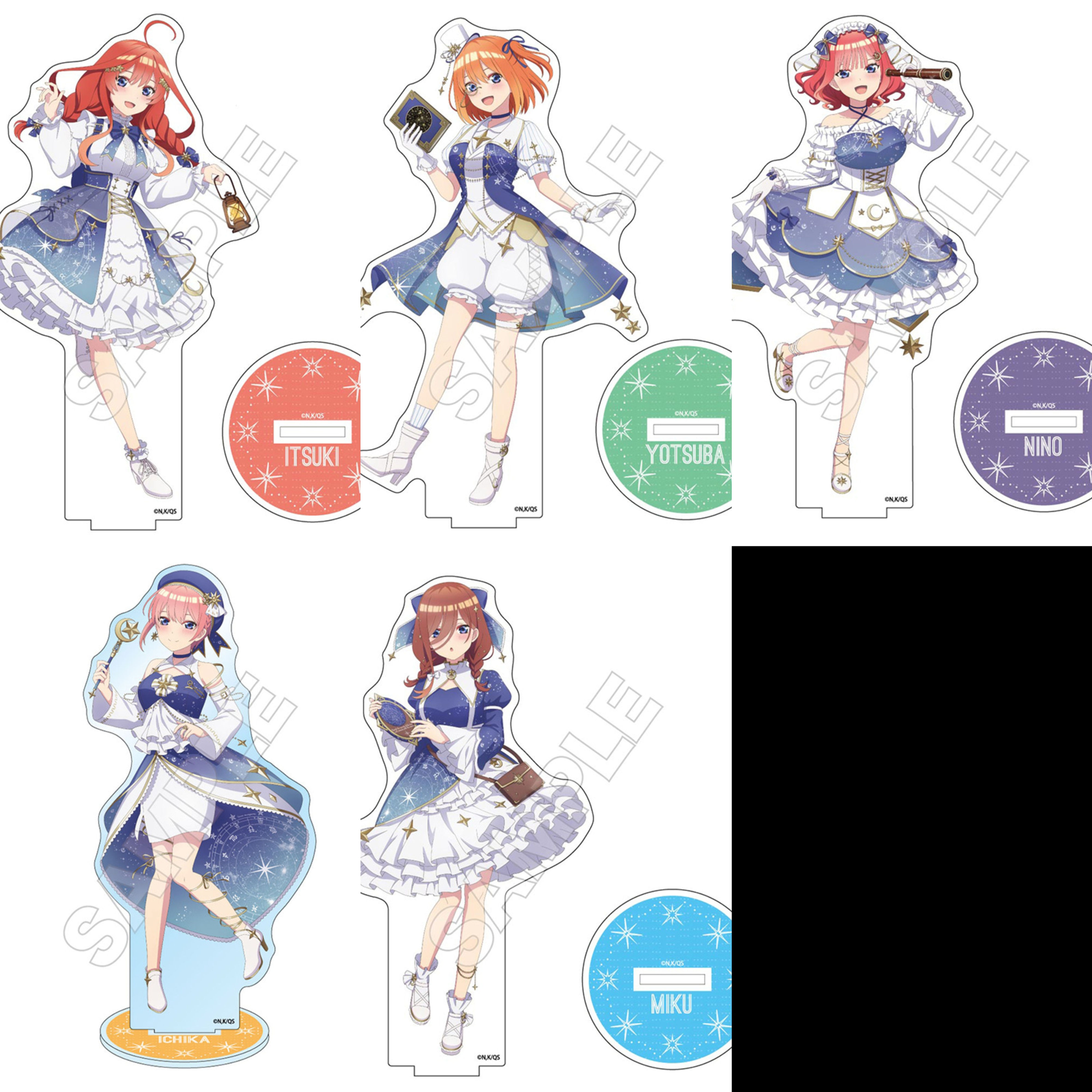 The Quintessential Quintuplets Horoscope Acrylic Stand - Nakano Sisters