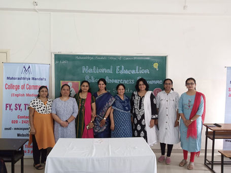 NEP Awareness Program for Junior & Senior College.