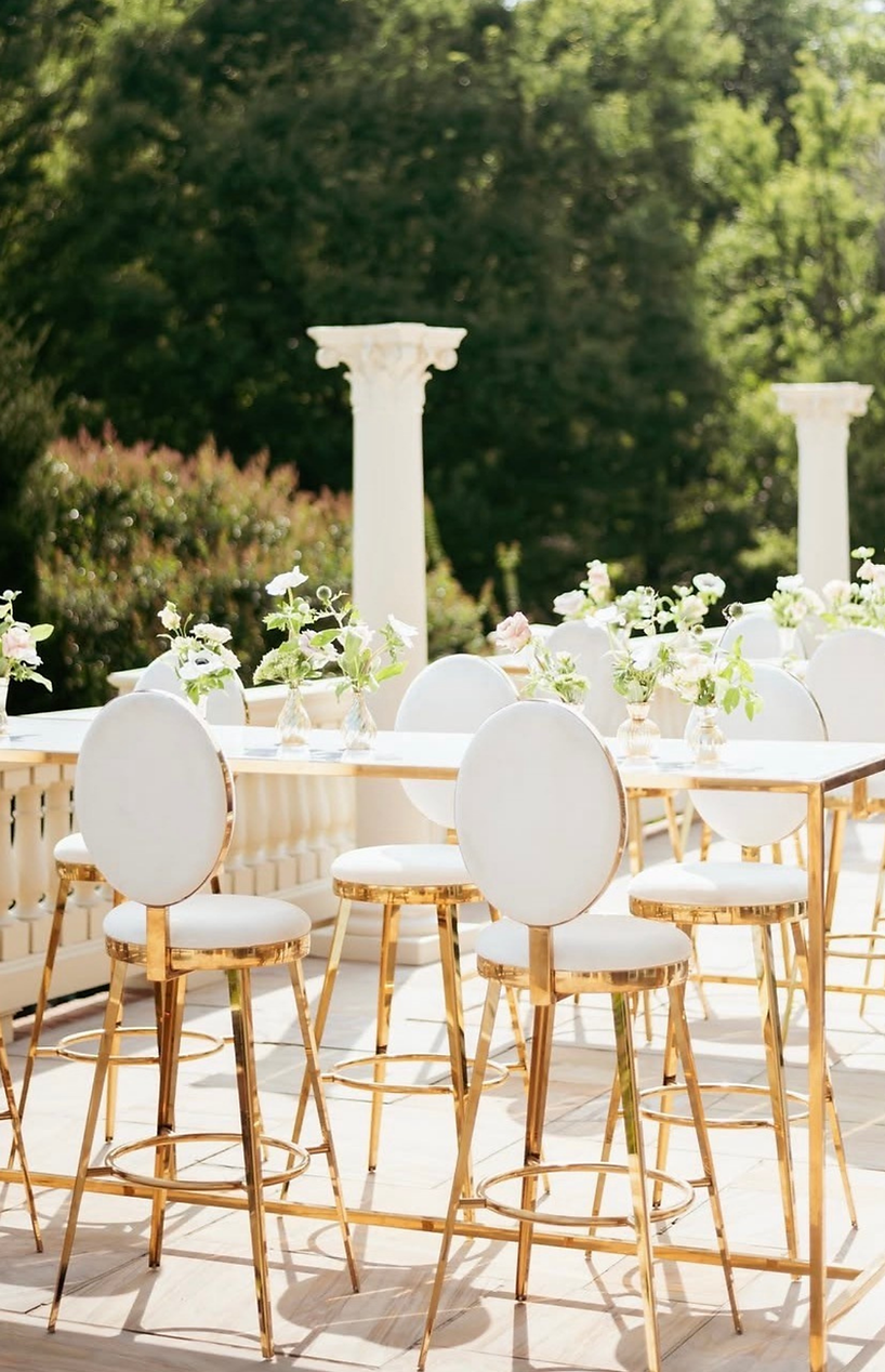 Tables and Chair Wedding Rentals