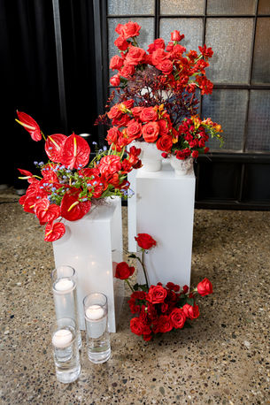 Floral Arrangment- Philadelphia Event Decor - Philadelphia Wedding Walk- Lilah