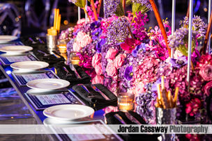 Table Decor - Philadelphia Event Decor - Green Valley Country Club- Bat Mitzvah 