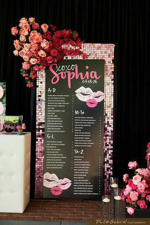 Entrance Decor - The Inn at Villanova - Philadelphia Event Decor Mitzvah