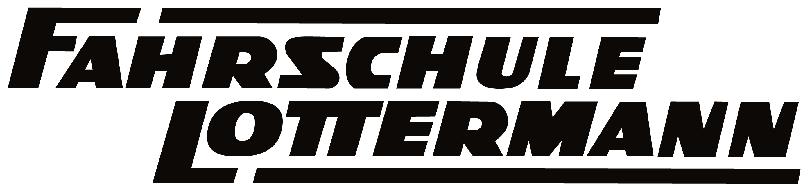 Wortbildmarke der Fahrschule Lottermann