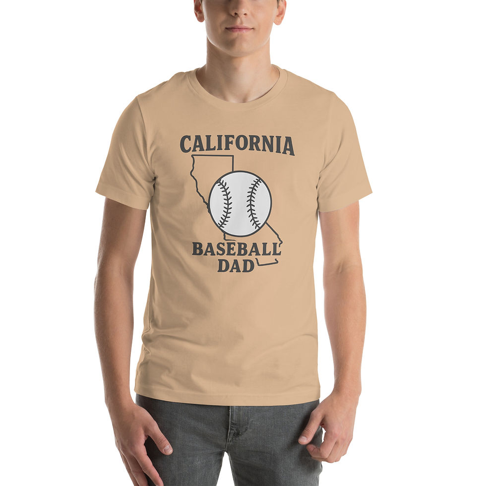 Thumbnail: California Baseball Dad t-shirt