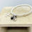 サムネイル： Plane with Black Camera Silver 925 Bracelet