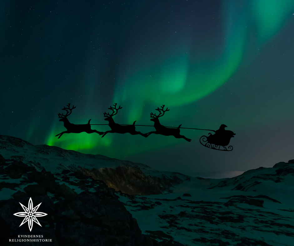 Gudinden, slæden og rensdyrene