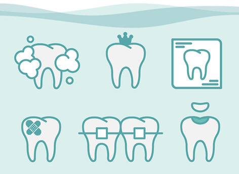 custom dental icons