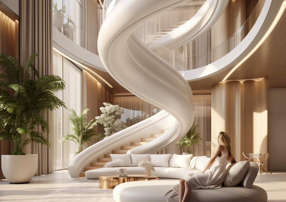 Studio MEL Design ENTERNAL SPIRAL AI interior design