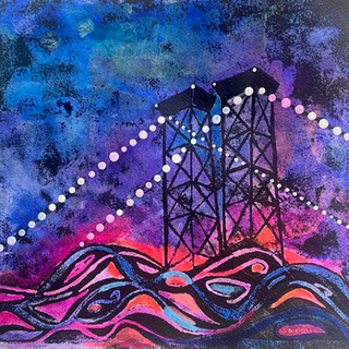 colorful, bright, textural