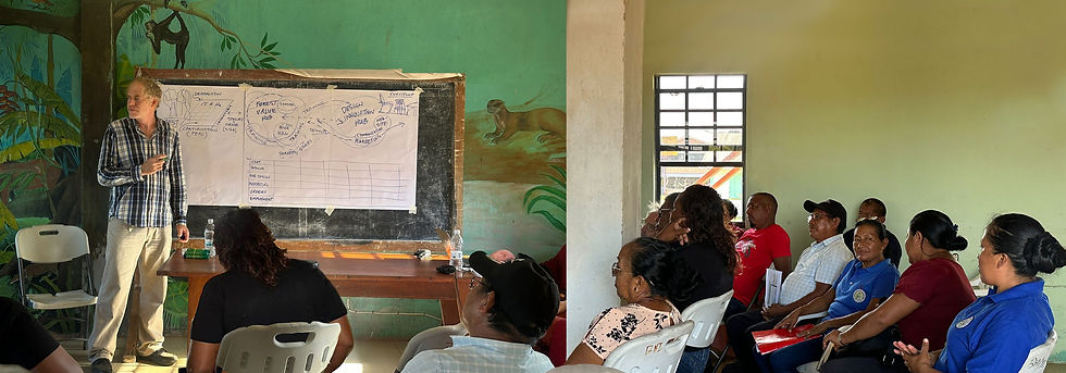 Scott Francisco facilitates an Ideation Workshop focused on identifying the most direct and impactful opportunities for the Annai community.