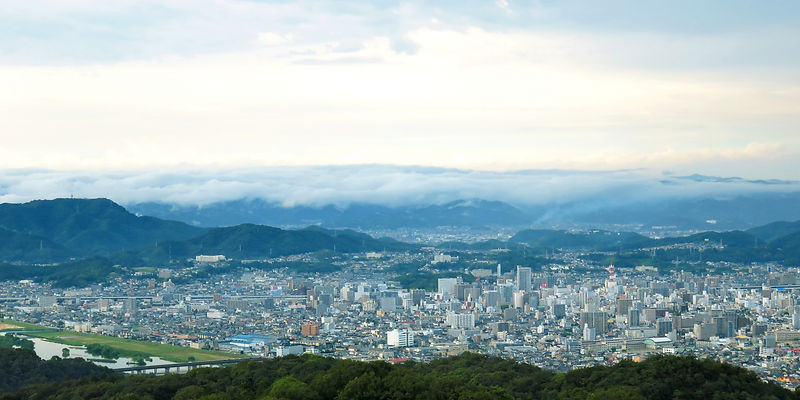 広島県福山市の街