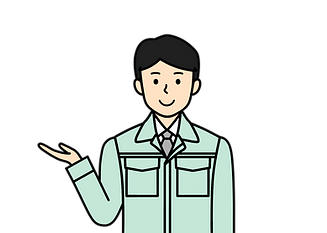 男性従業員イラスト