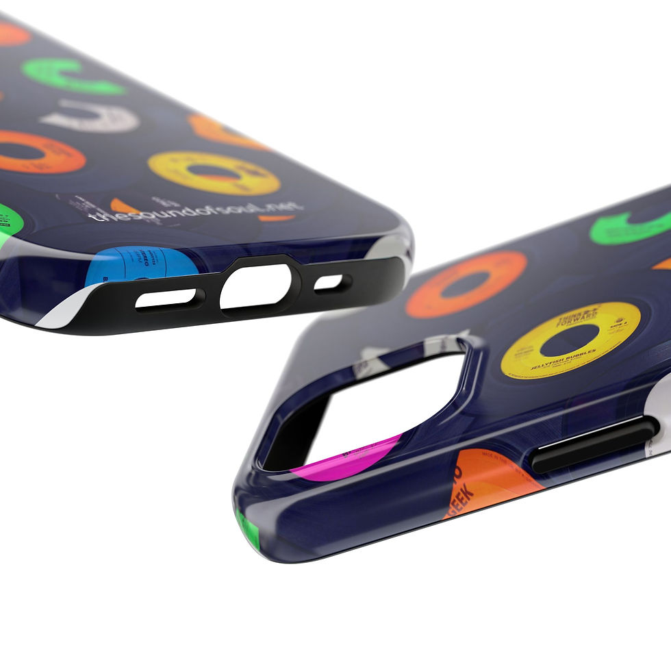 Thumbnail: Retro Record Tough Phone Case| iPhone 13 to 16, Samsung Galaxy S21 to S24