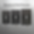 Three different sizes of black stainless switch plates on white background