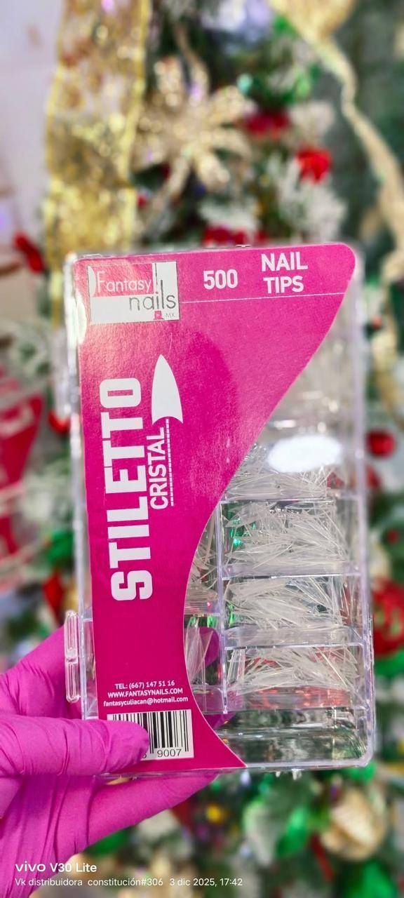 Tips Stiletto Cristal Fantasy Naills