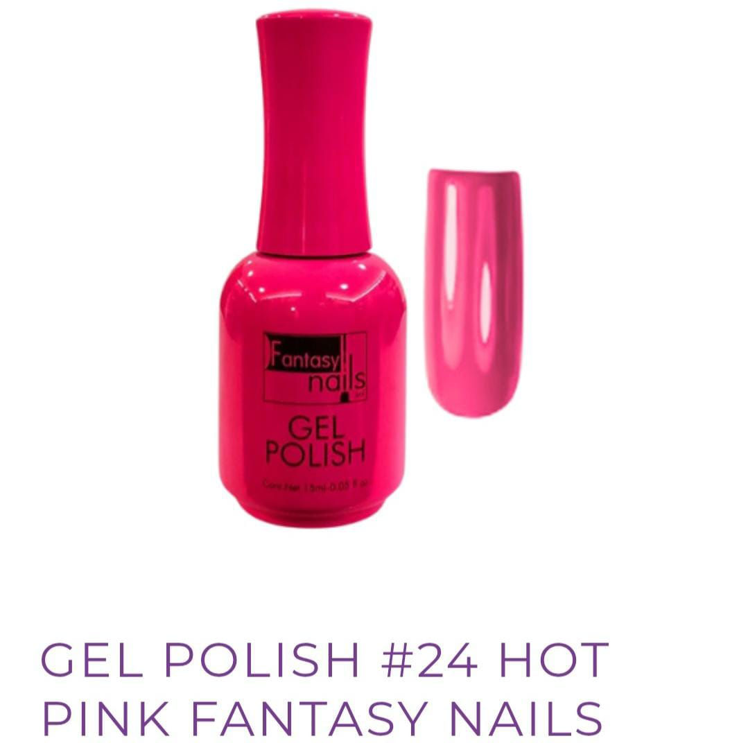 Gel Polish #24 Hot Pink