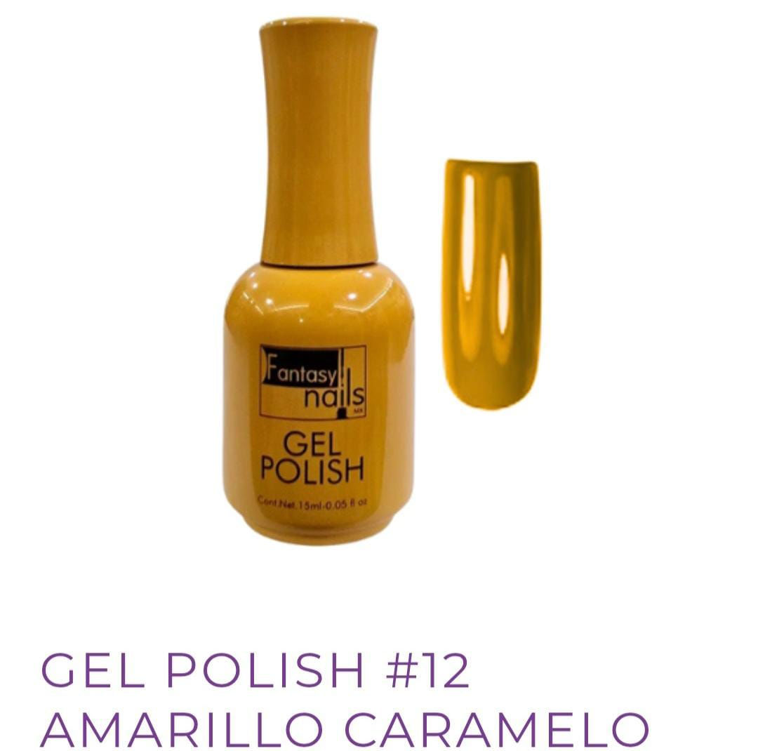 Gel Polish #12 Amarillo Caramelo