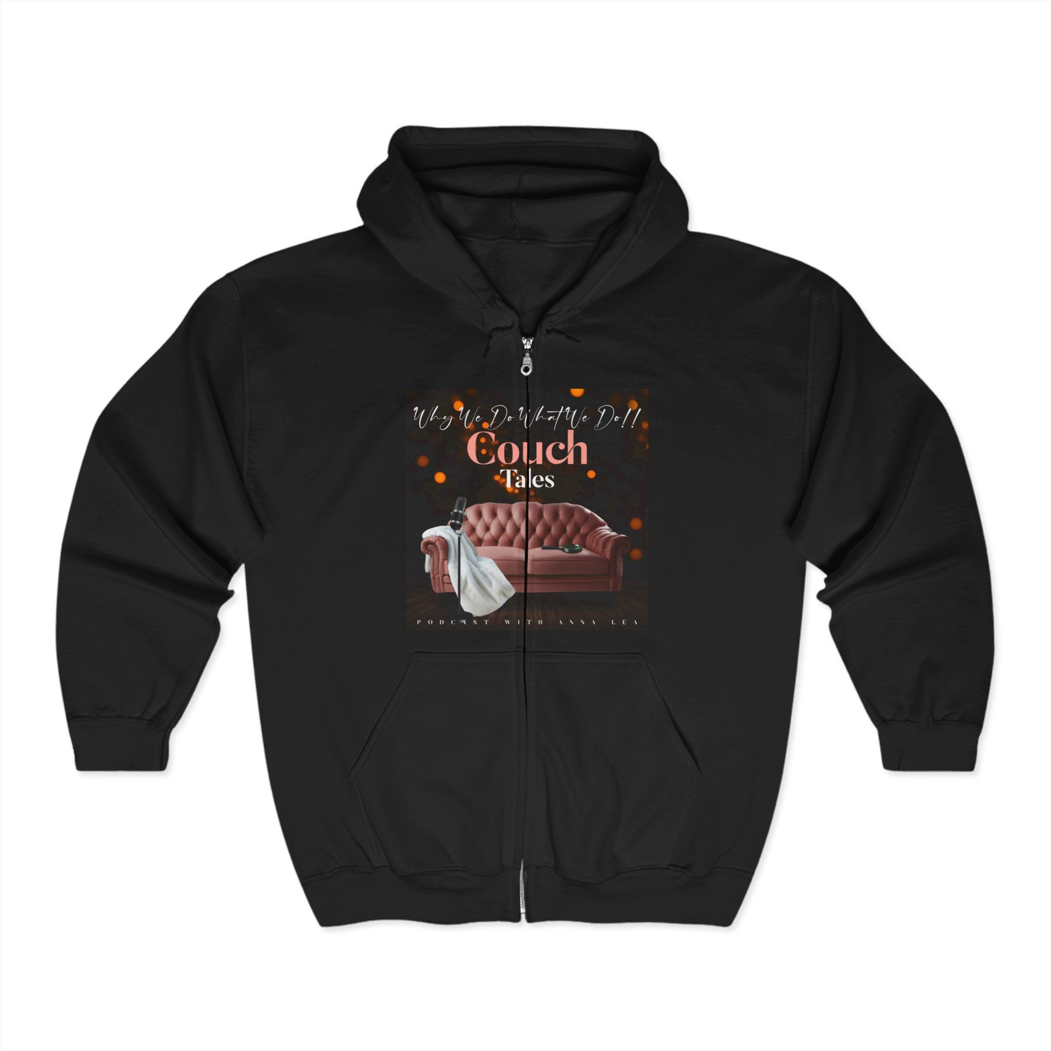 Couch Tales Unisex Heavy Blend Full Zip Hoodie