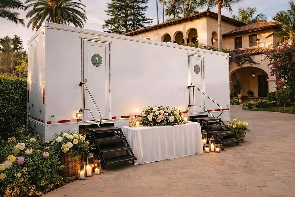 How Do You Choose the Right Restroom Trailer Rental Company for Your Wedding?