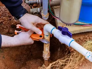 During Underground Water Line Fixes | Mike The Plumber