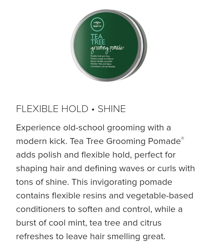 Thumbnail: Tea Tree Grooming Pomade
