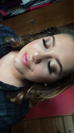 brown & gold shimmer