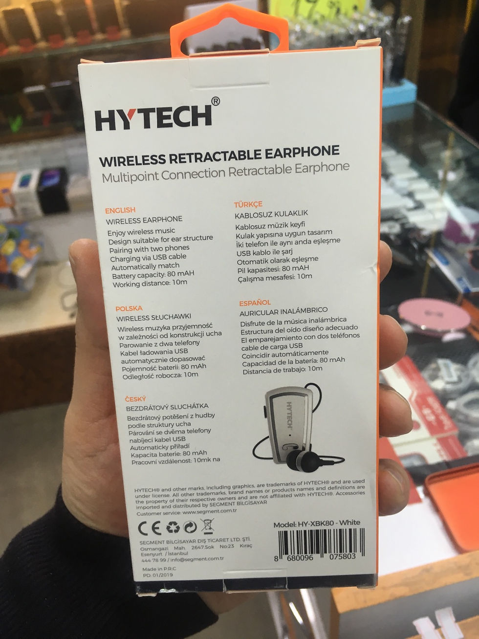 Küçük resim: Makaralı Bluetooth kulaklık 