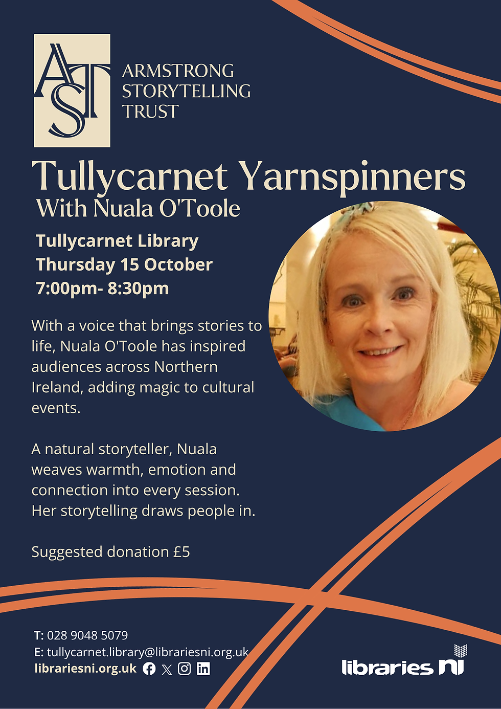 Tullycarnet Yarnspinners with Nuala O'Toole