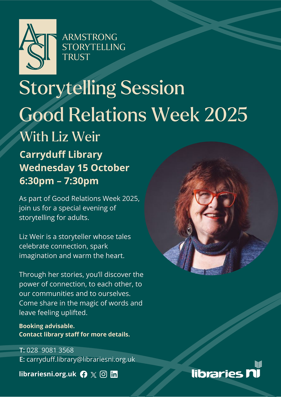 Storytelling Session with Liz Weir: Good Relations Week 2025