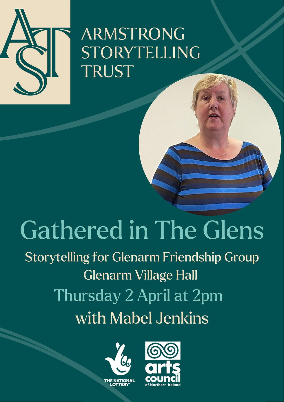 Gathered in the Glens, Storytelling for Glenarm Friendship Group with Mabel Jenkins