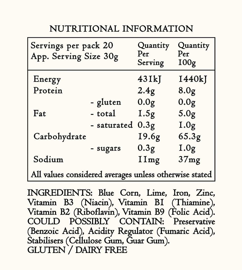Thumbnail: Tío Pablo Blue Corn Masa Harina 600g