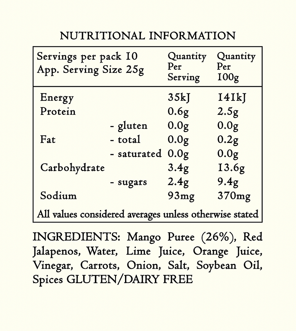 Thumbnail: Tío Pablo Salsa Picante de Mango 250g
