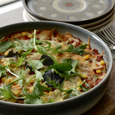 Corn Tortilla Pie