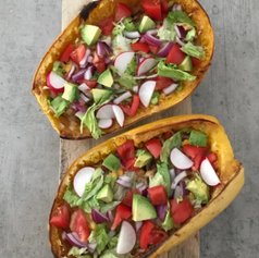 Spaghetti Squash Mexi Bowl