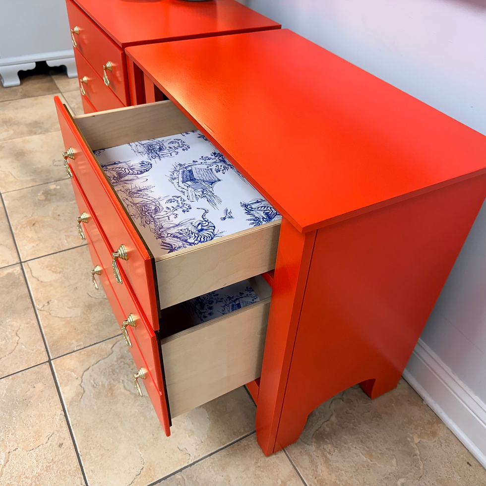 Thumbnail: Bassett Bold and Bright Nightstands - Bird of Paradise 