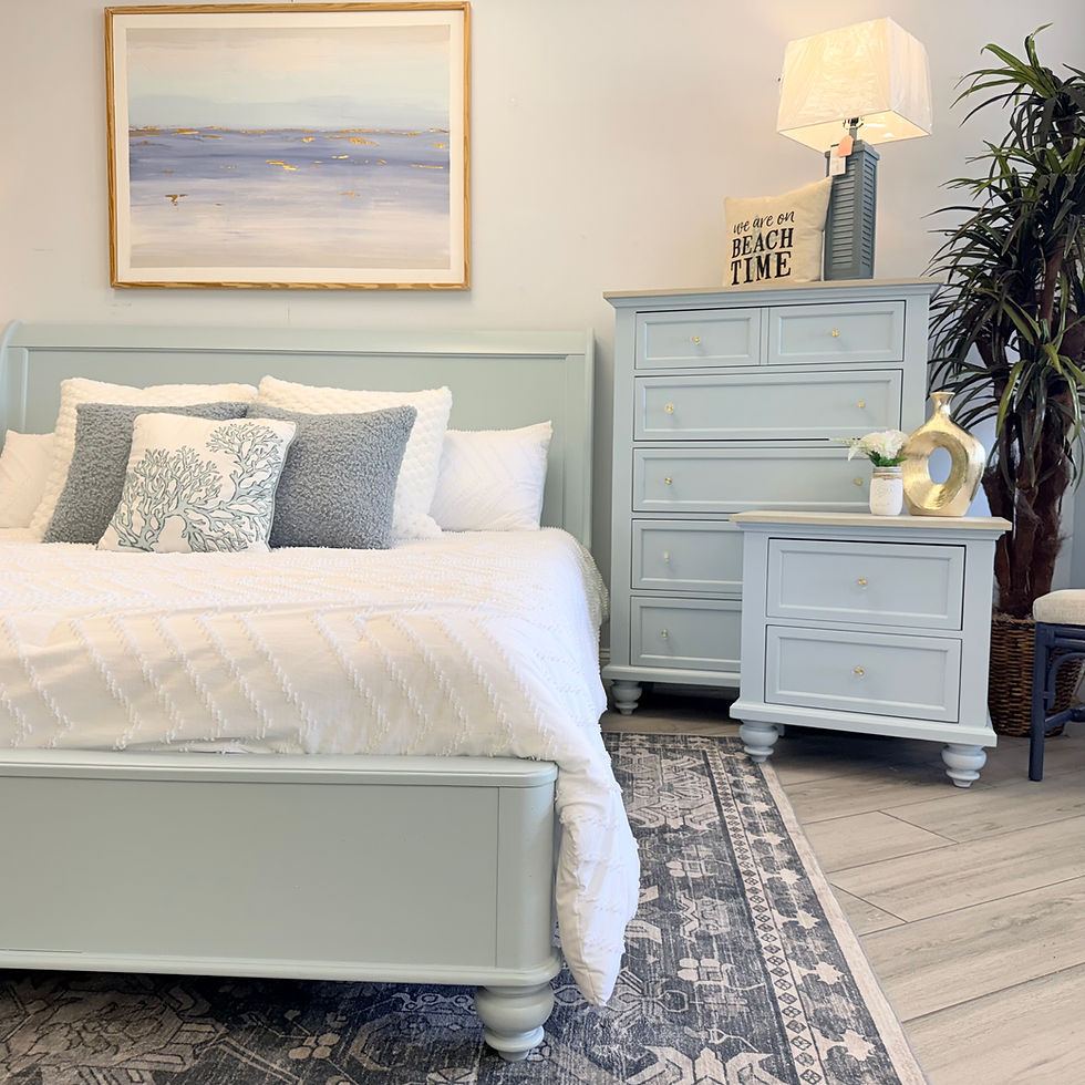 Thumbnail: King Bedroom Coastal 5 Pc Collection - Niebla Azul
