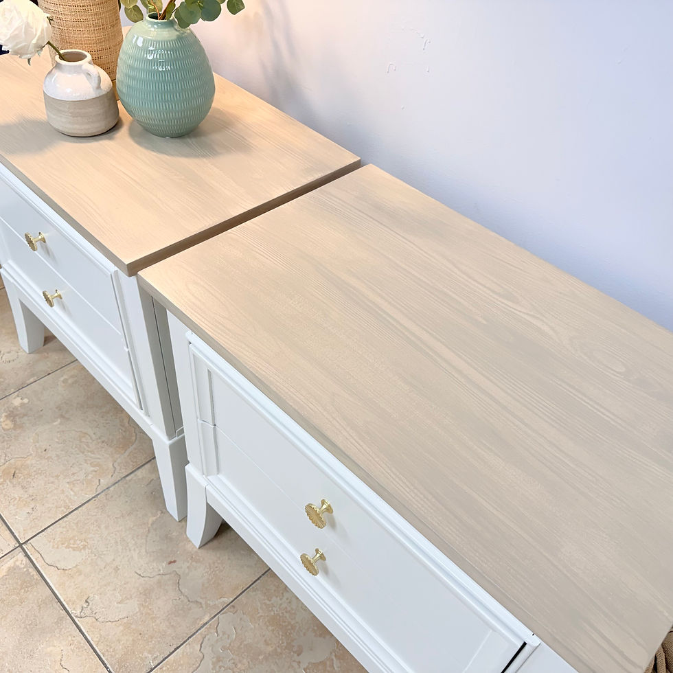 Thumbnail: Modern Nightstands - White Dove 