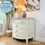 Thumbnail: 40” x 34” Bachelor Chest - Pearly White 