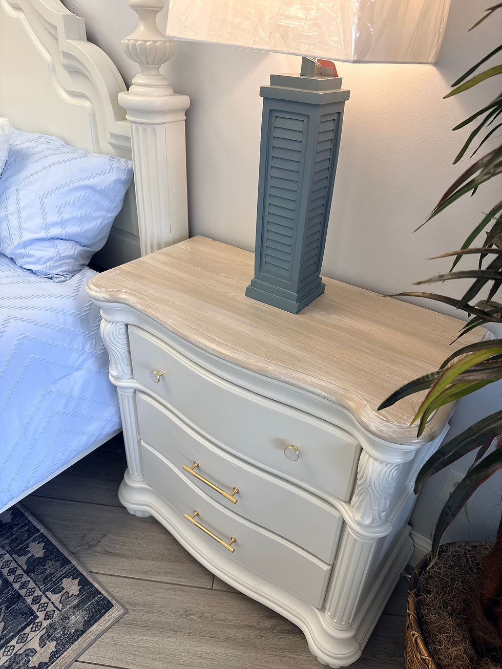 Thumbnail: 32” Tall - Coastal Blue Shutter Tall Lamps Pair w/ USB