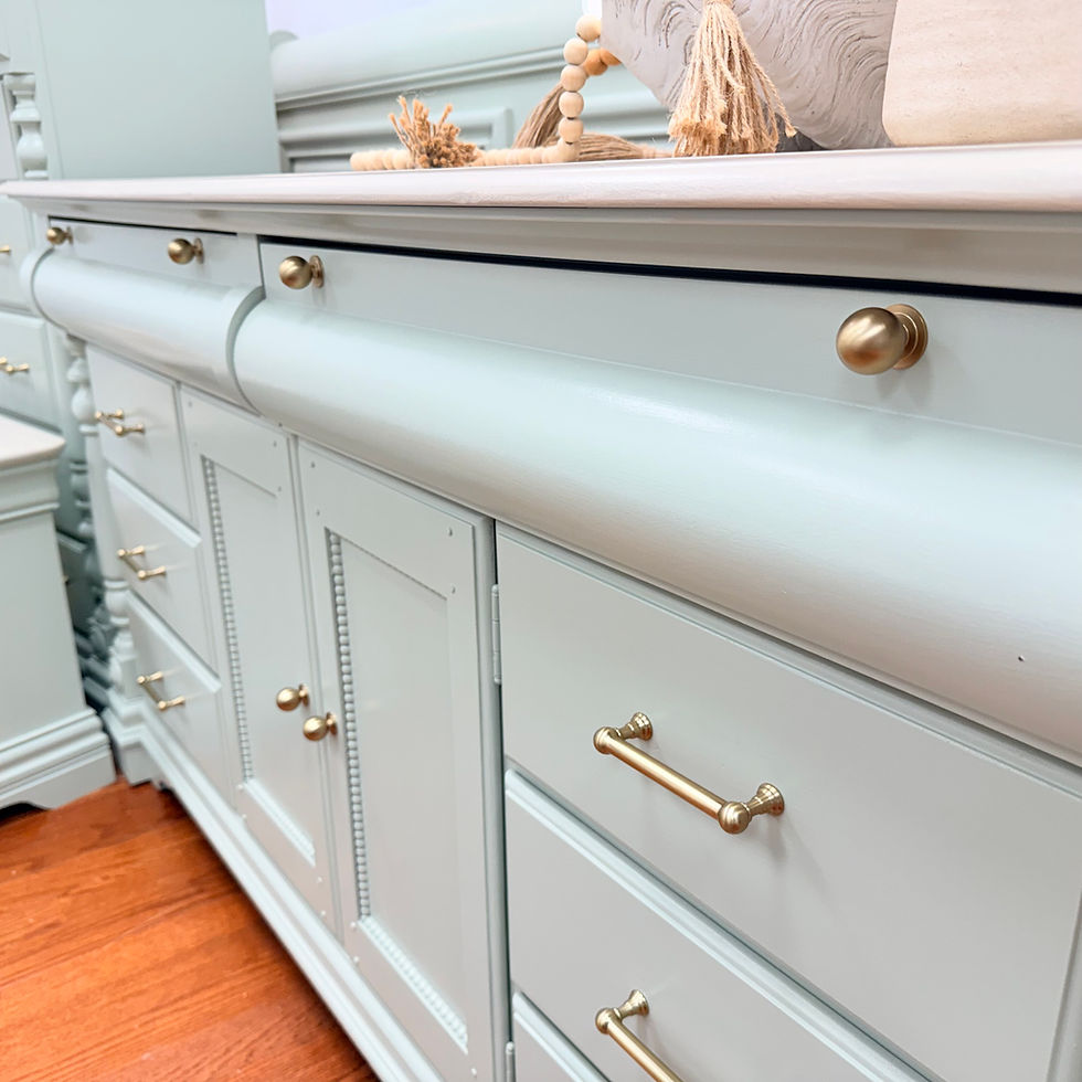 Thumbnail: King Headboard + 3 PC Set - Saybrook Sage 