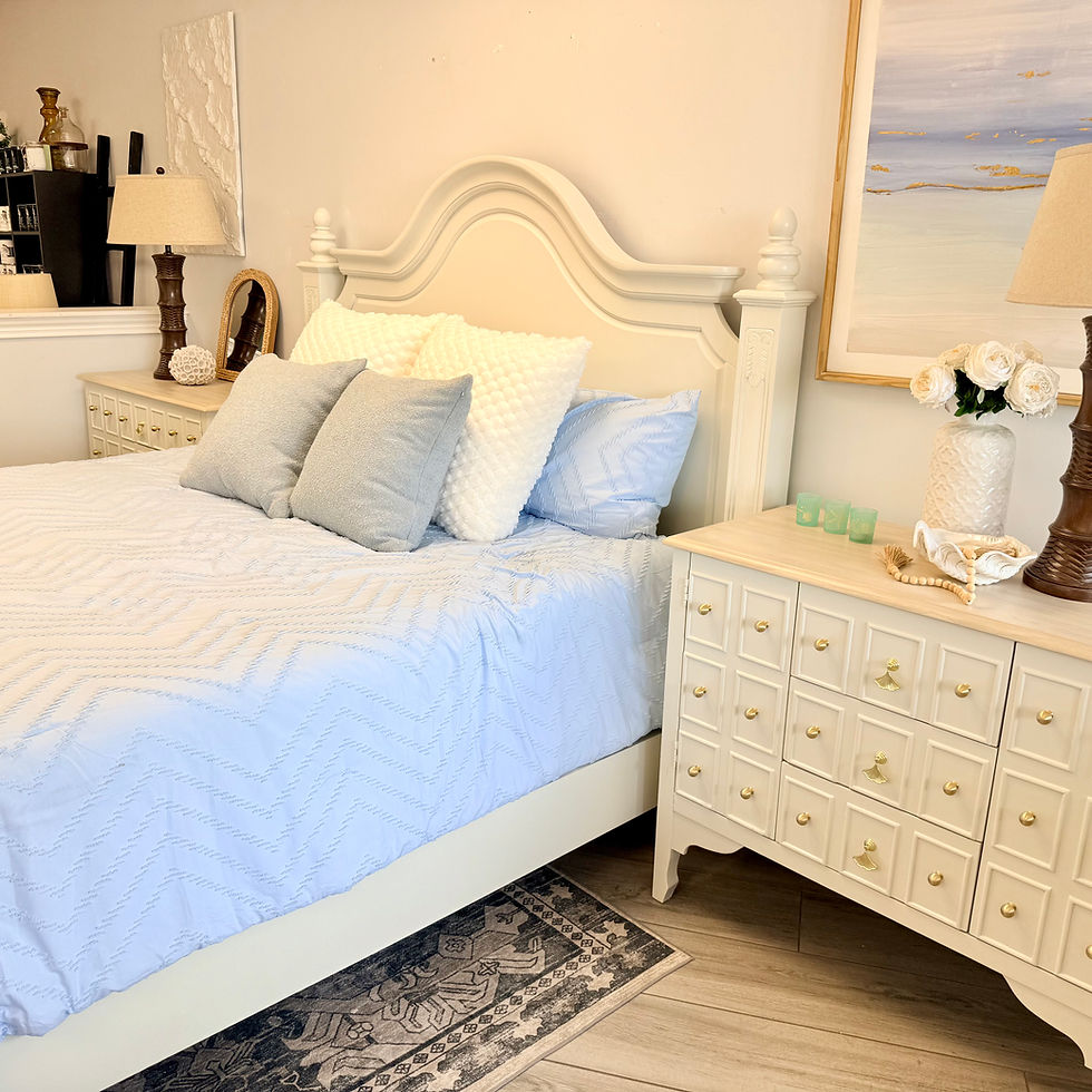 Thumbnail: King Bedroom w/ 42” Wide Nightstands - Kashmir 