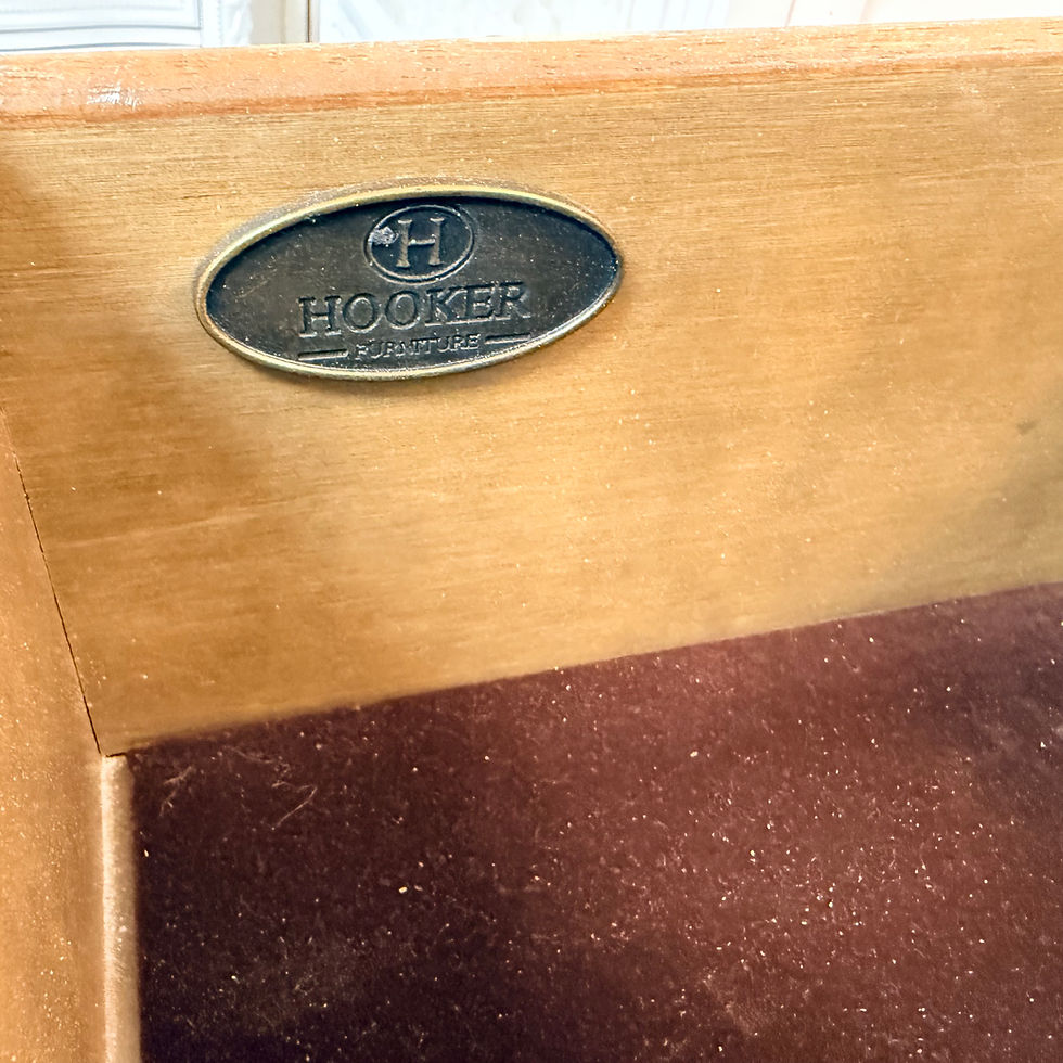 Thumbnail: 68” Tile Front Hooker Dresser - Snow Owl