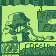 Fresh Fish- Freshwater closeup