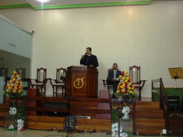 Pregando no culto da vitória